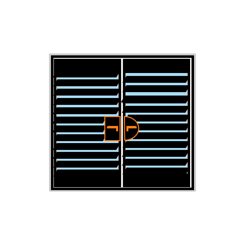 Franse gesneden deuren